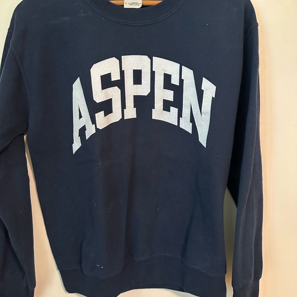Aspen Navy Blue Men's Sweater